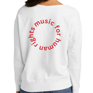 Port & Company LPC098V Ladies Beach Wash ® Garment-Dyed V-Neck Sweatshirt