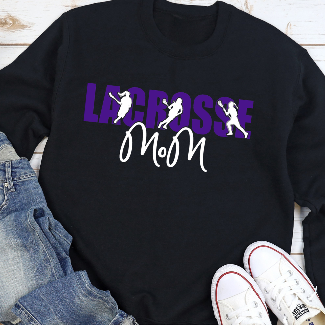 Lacrosse (Girl) Mom Crewneck