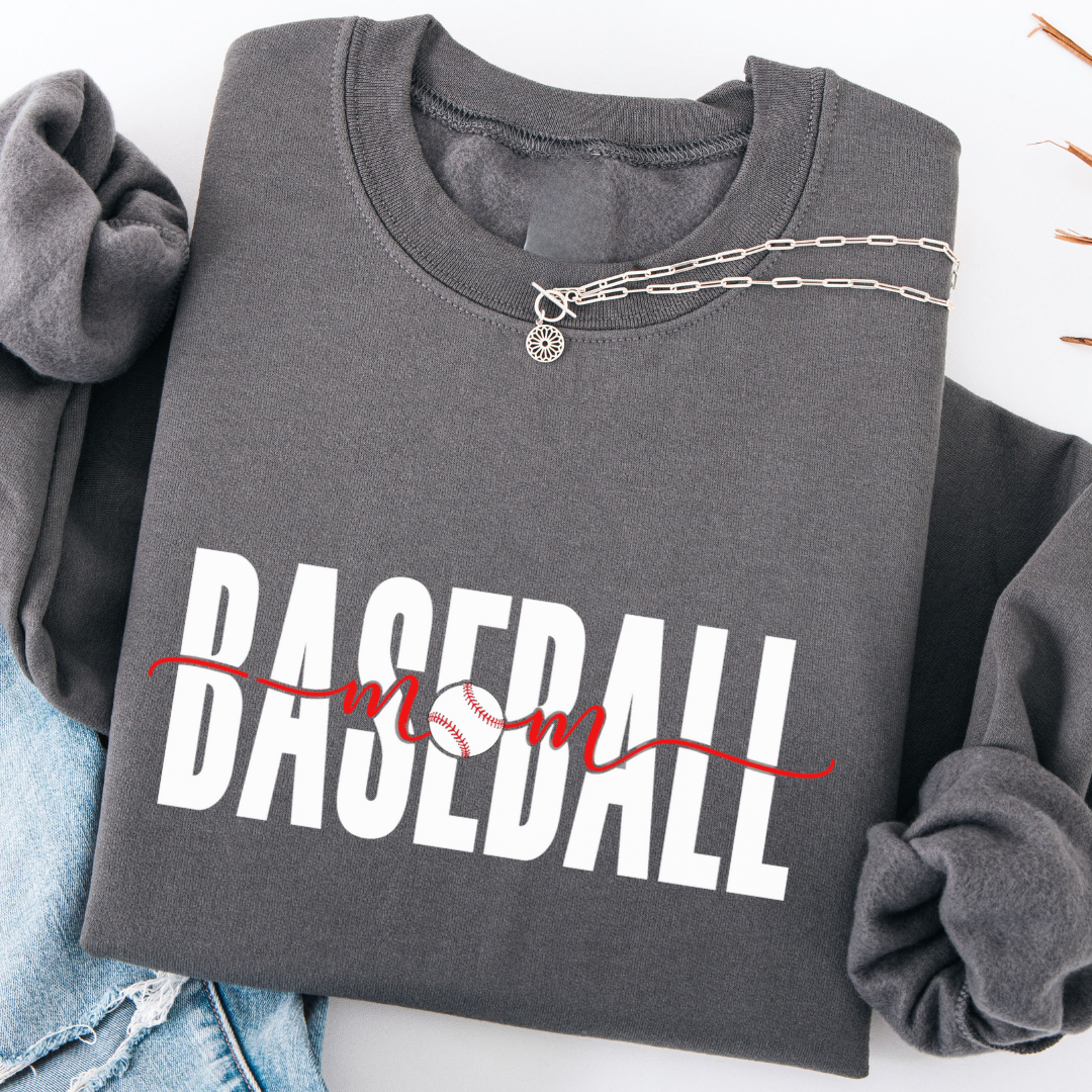 The Baseball Mom Crewneck