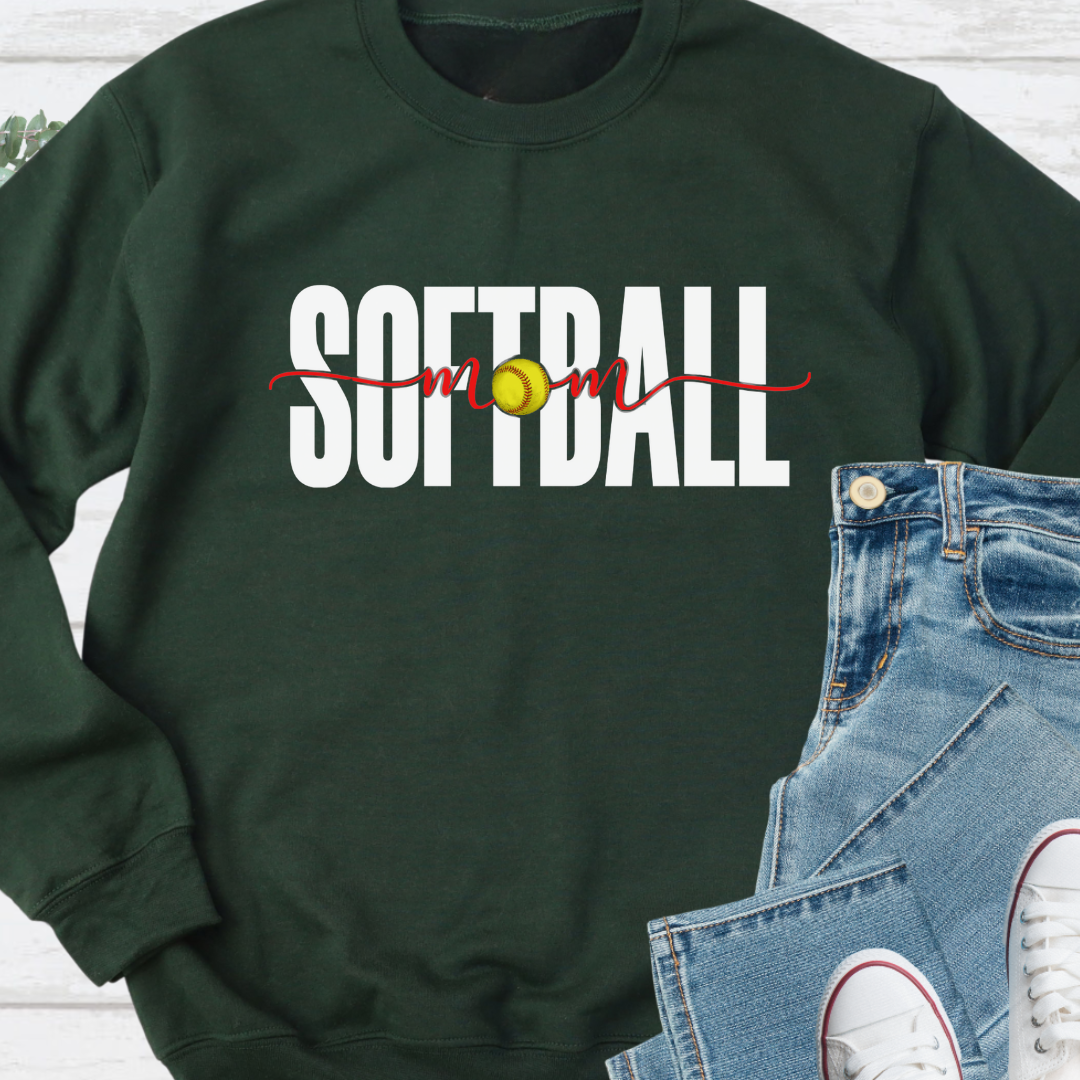 The Softball Mom Crewneck