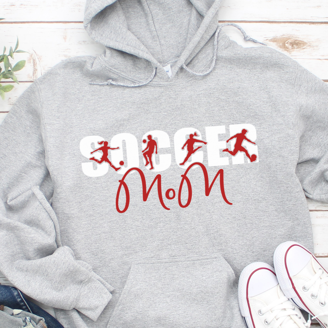 Soccer (Boy & Girl) Mom Hoodie