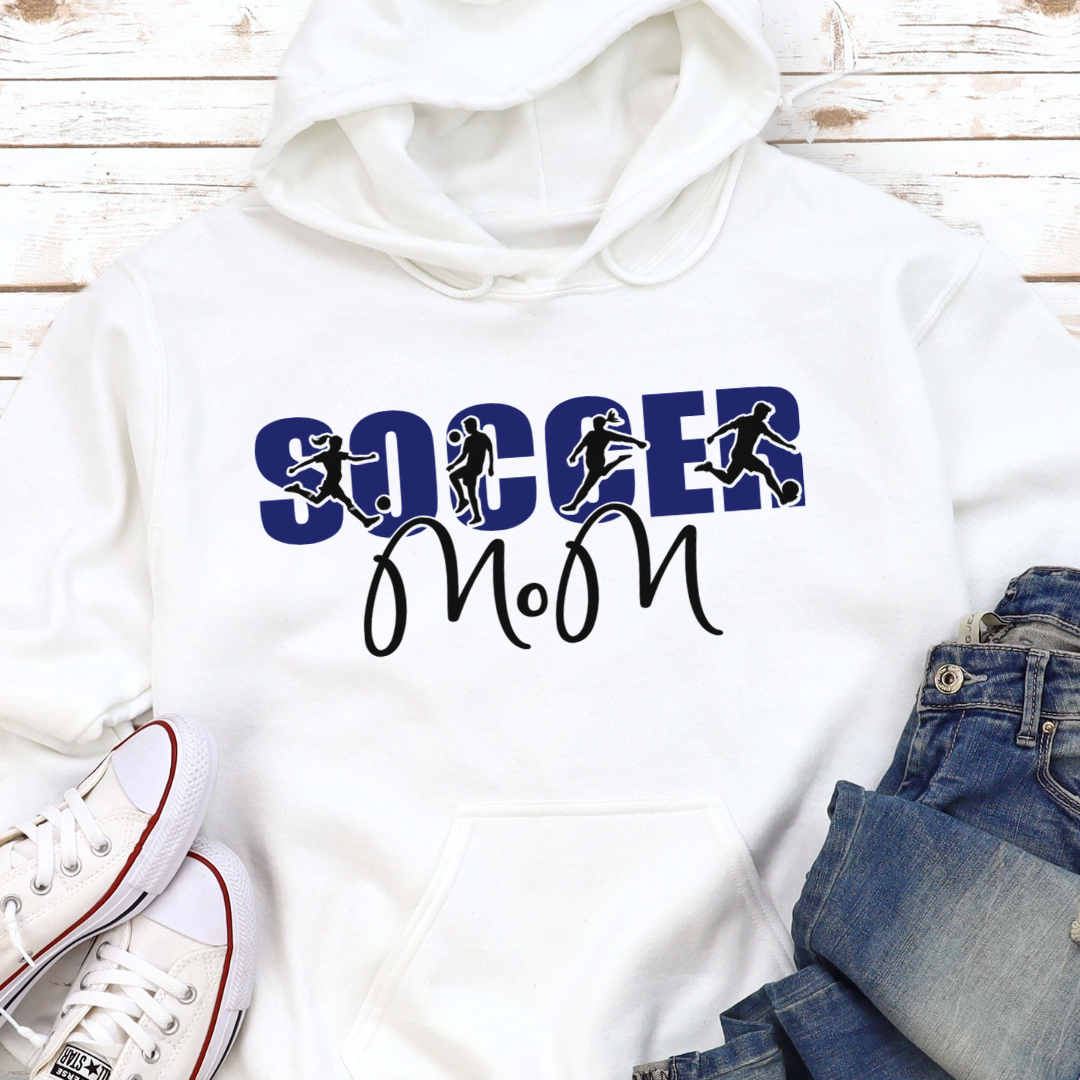 Soccer (Boy & Girl) Mom Hoodie