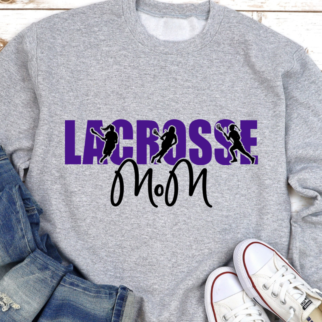 Lacrosse (Girl) Mom Crewneck
