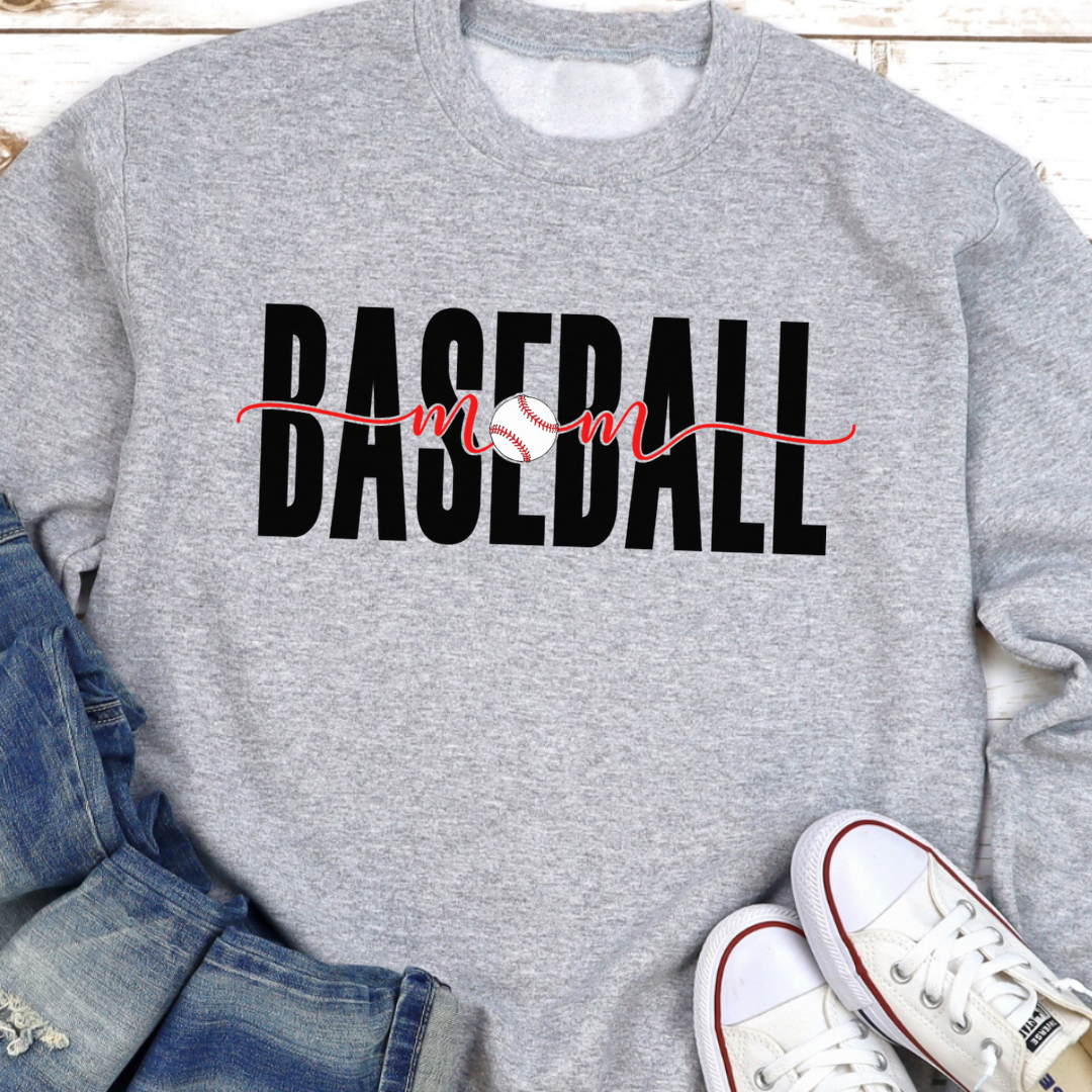 The Baseball Mom Crewneck