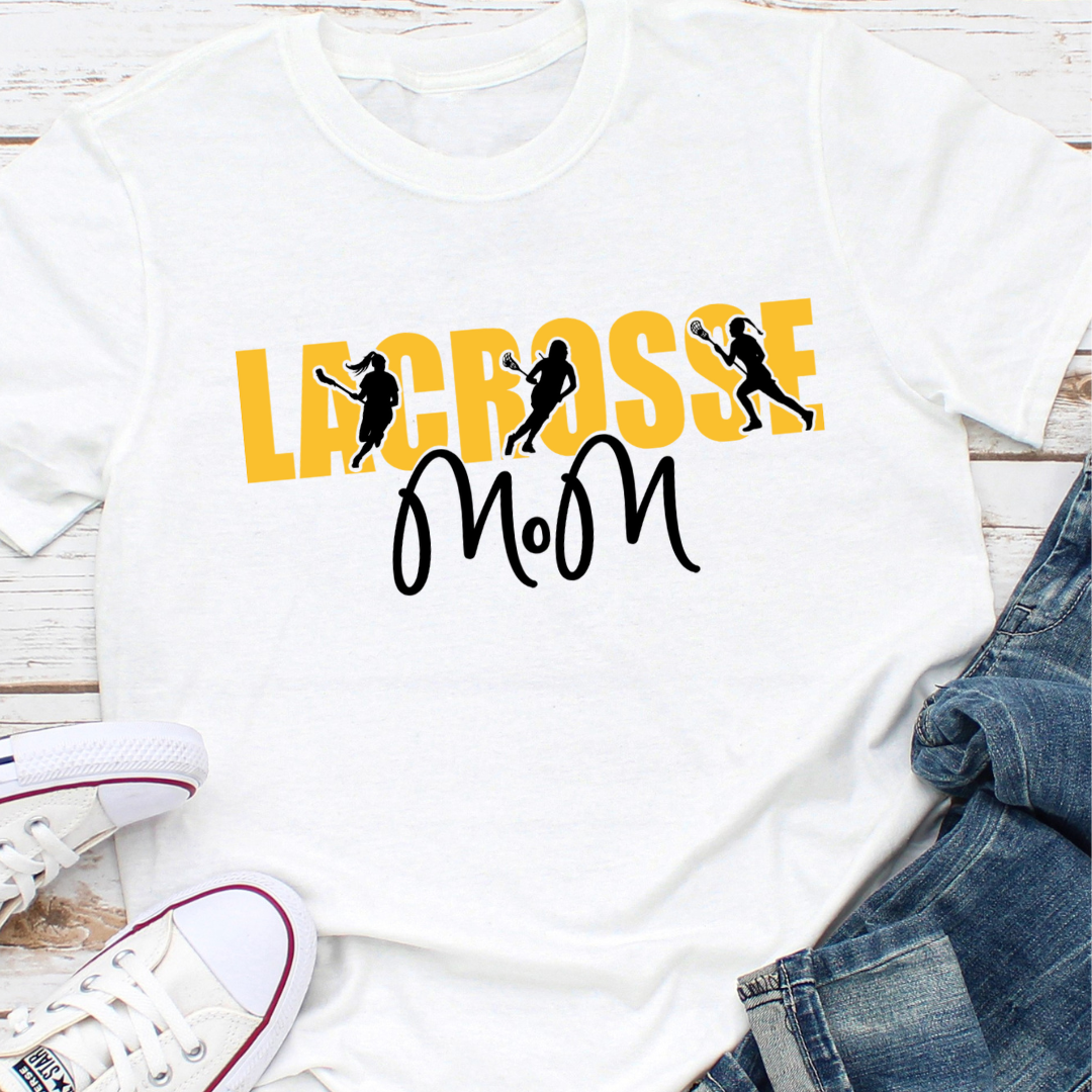 Lacrosse (Girl) Mom T-Shirt