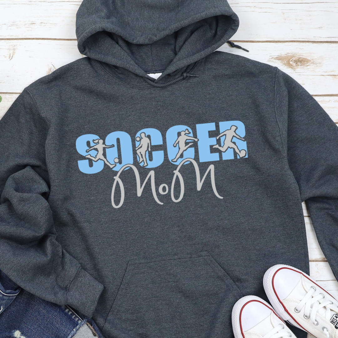 Soccer (Boy & Girl) Mom Hoodie