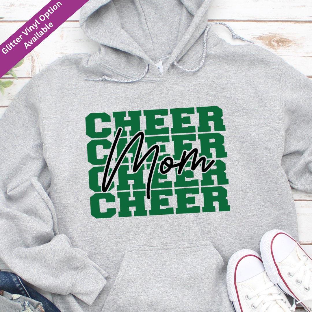 Guilford Cheer Mom Flare Hoodie