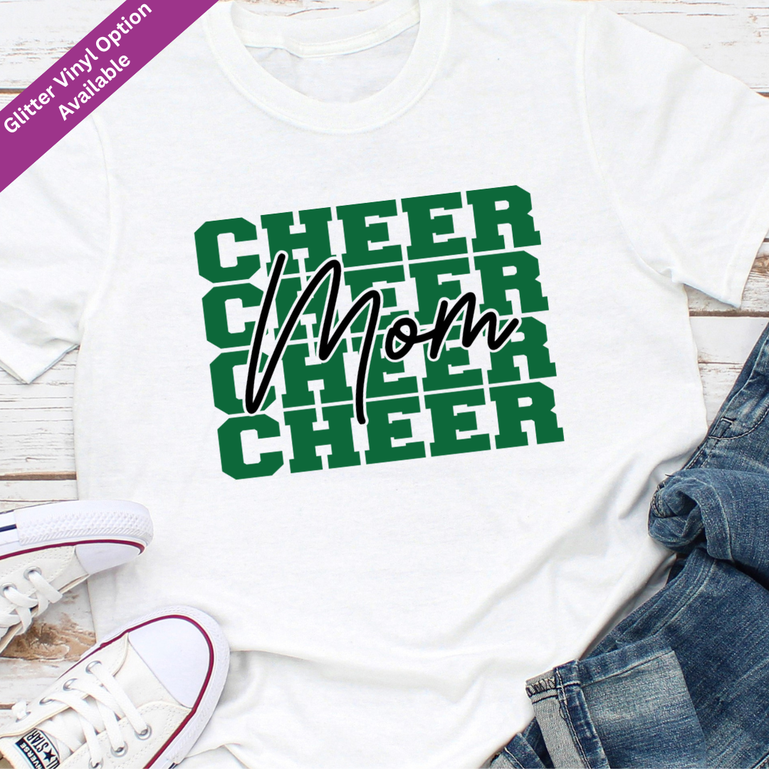 Guilford Cheer Mom Flare T-Shirt