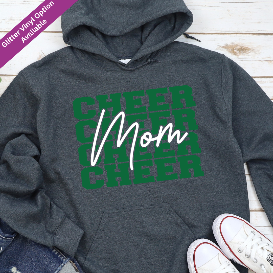 Guilford Cheer Mom Flare Hoodie