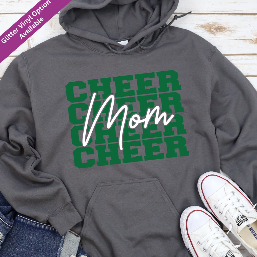 Guilford Cheer Mom Flare Hoodie