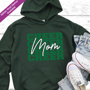 Guilford Cheer Mom Flare Hoodie