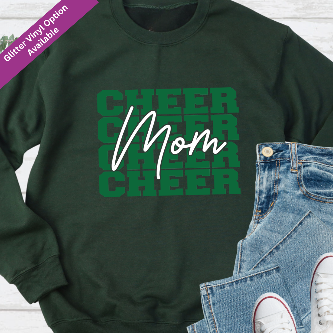 Guilford Cheer Mom Flare Crewneck