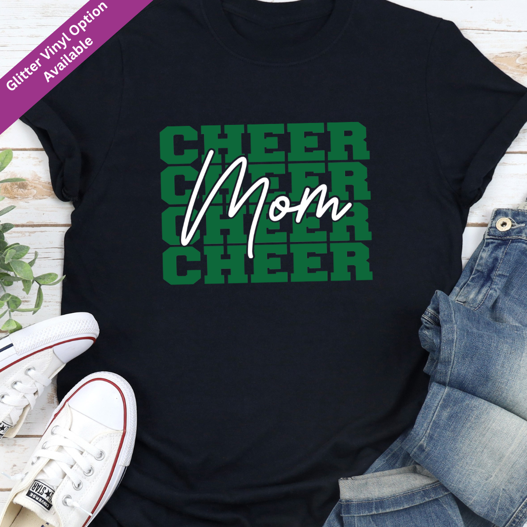 Guilford Cheer Mom Flare T-Shirt