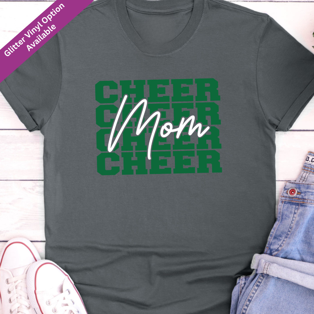 Guilford Cheer Mom Flare T-Shirt
