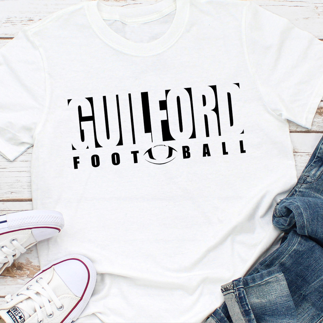 Guilford Football End Zone T-Shirt