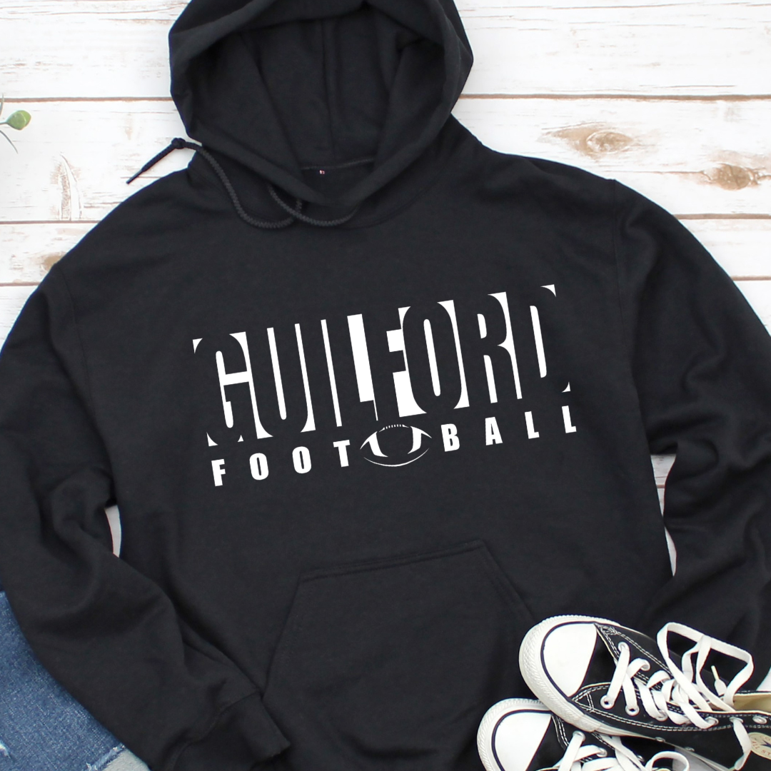 Guilford Football End Zone Hoodie