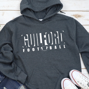 Guilford Football End Zone Hoodie