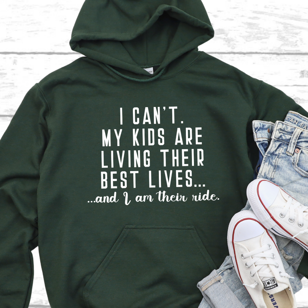 I Am Their Ride Hoodie