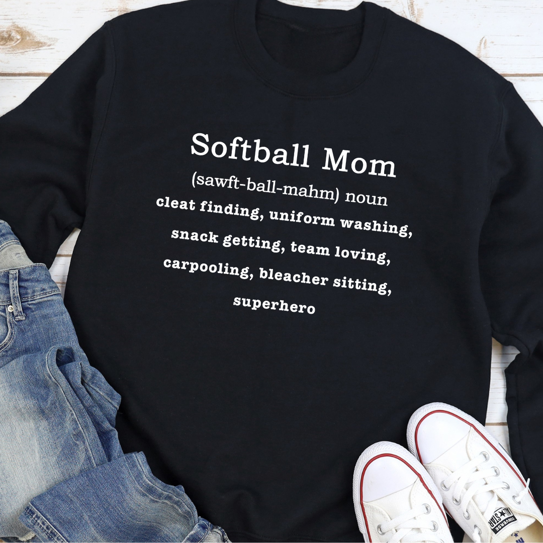 Sawft-Ball-Mahm Crewneck