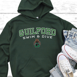 Guilford Swim & Dive Tradition w. Bear Hoodie