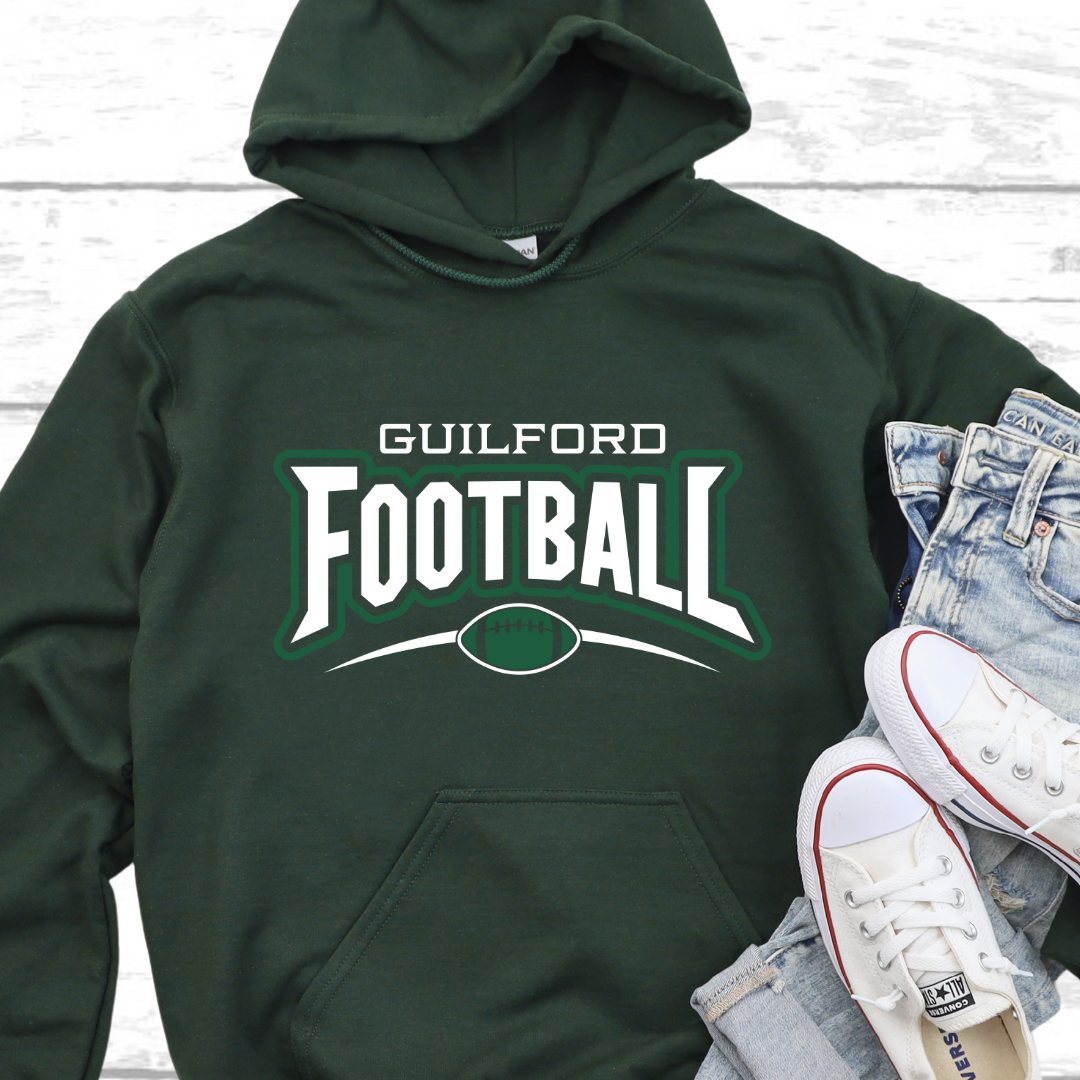 Guilford Football Snap Hoodie