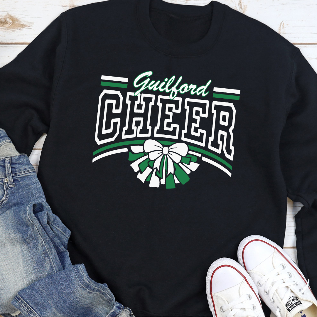 Guilford Cheerleading Amped Crewneck