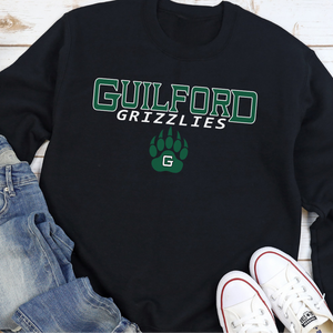 Guilford Grizzlies Legacy Crewneck