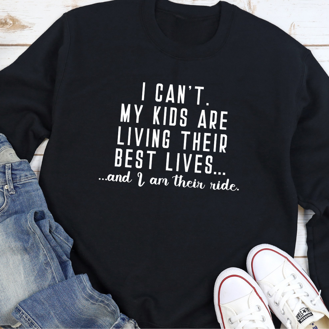 I Am Their Ride Crewneck