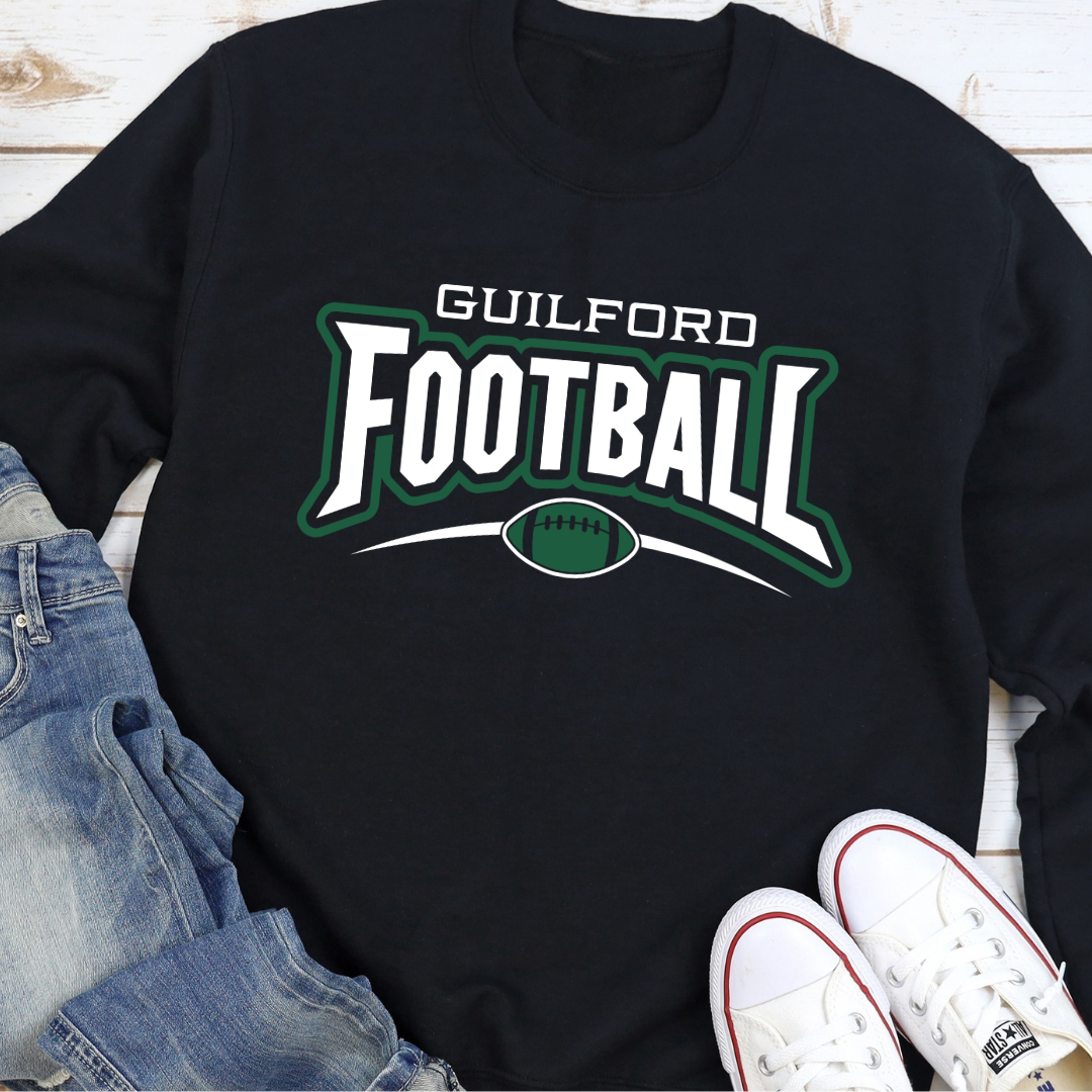 Guilford Football Snap Crewneck