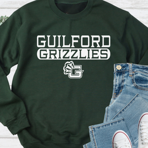 Guilford Grizzlies Classic Crewneck