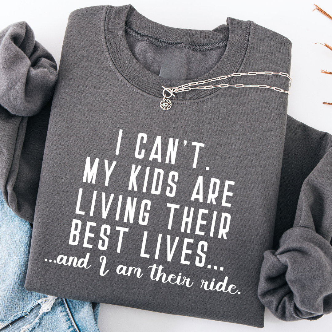 I Am Their Ride Crewneck