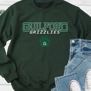 Guilford Grizzlies Legacy Crewneck