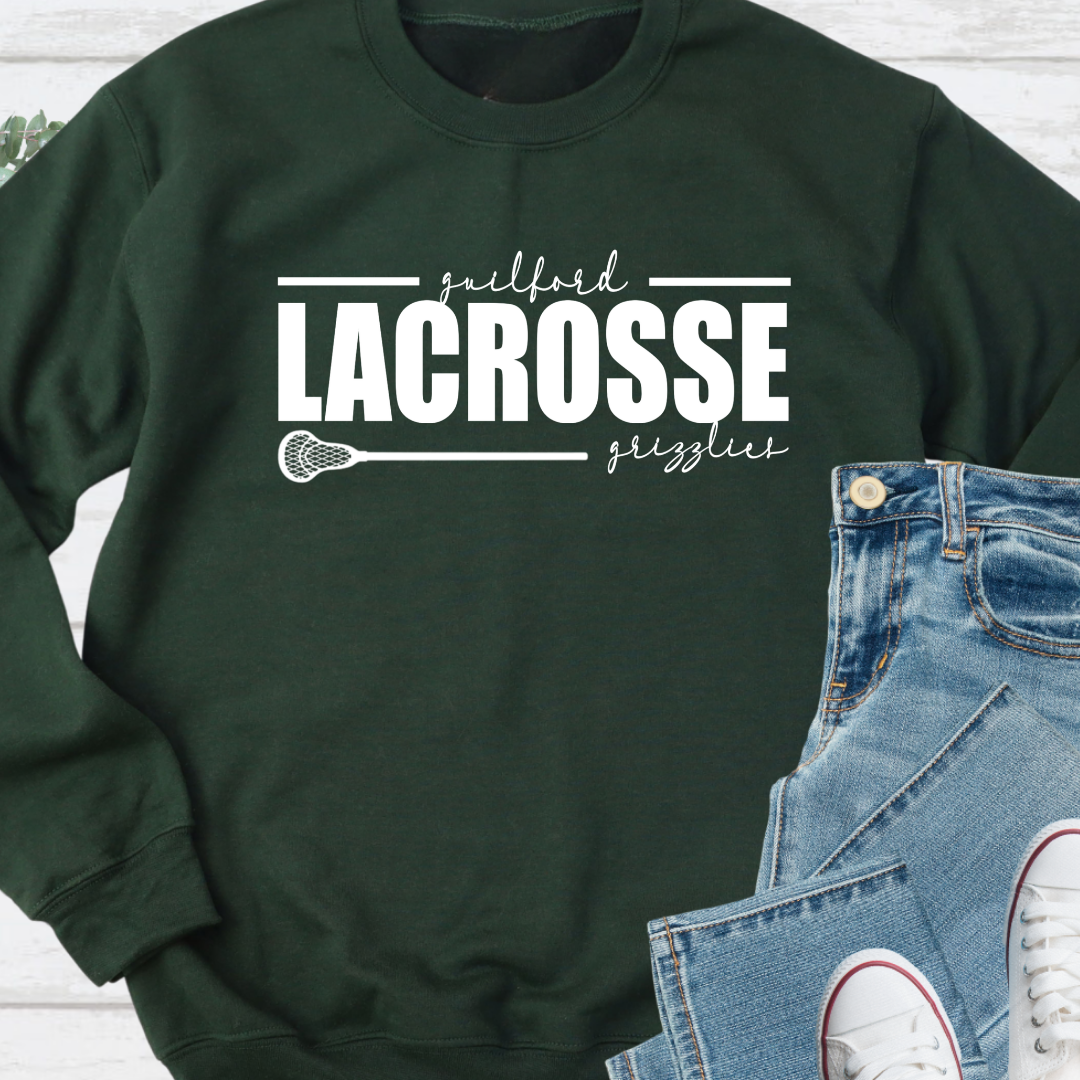 Guilford Lacrosse D Pole Crewneck