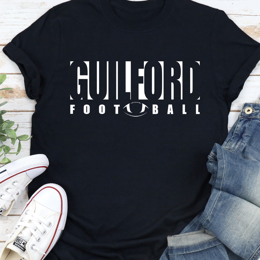 Guilford Football End Zone T-Shirt