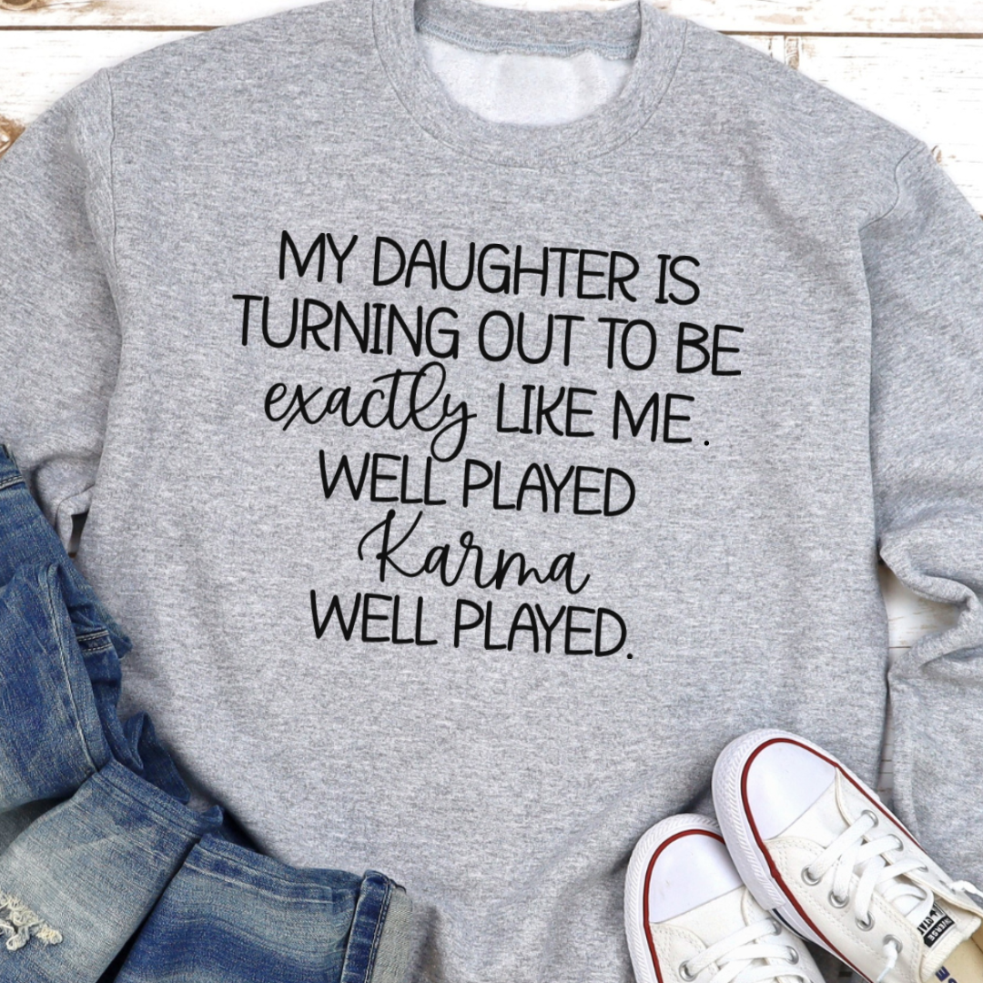 Well Played Karma Crewneck