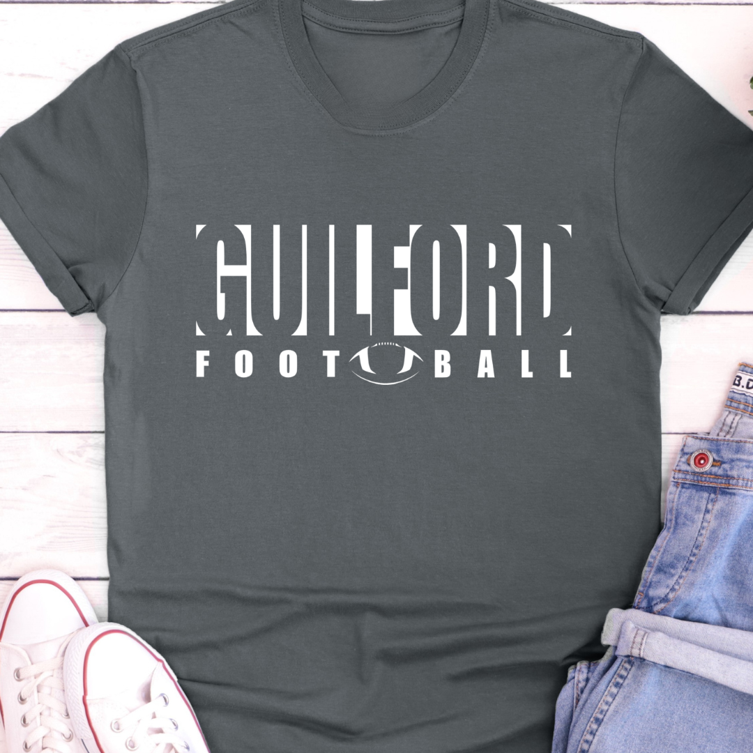 Guilford Football End Zone T-Shirt