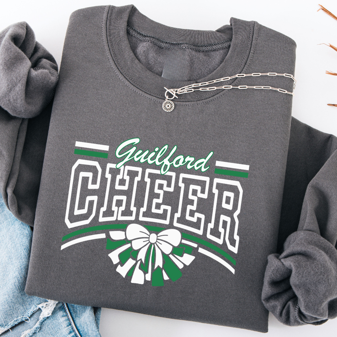 Guilford Cheerleading Amped Crewneck