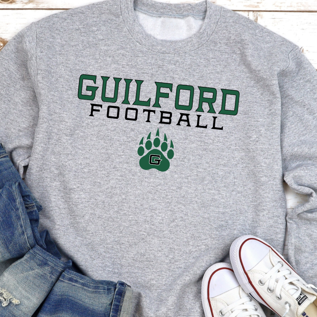 Guilford Football Rush Crewneck