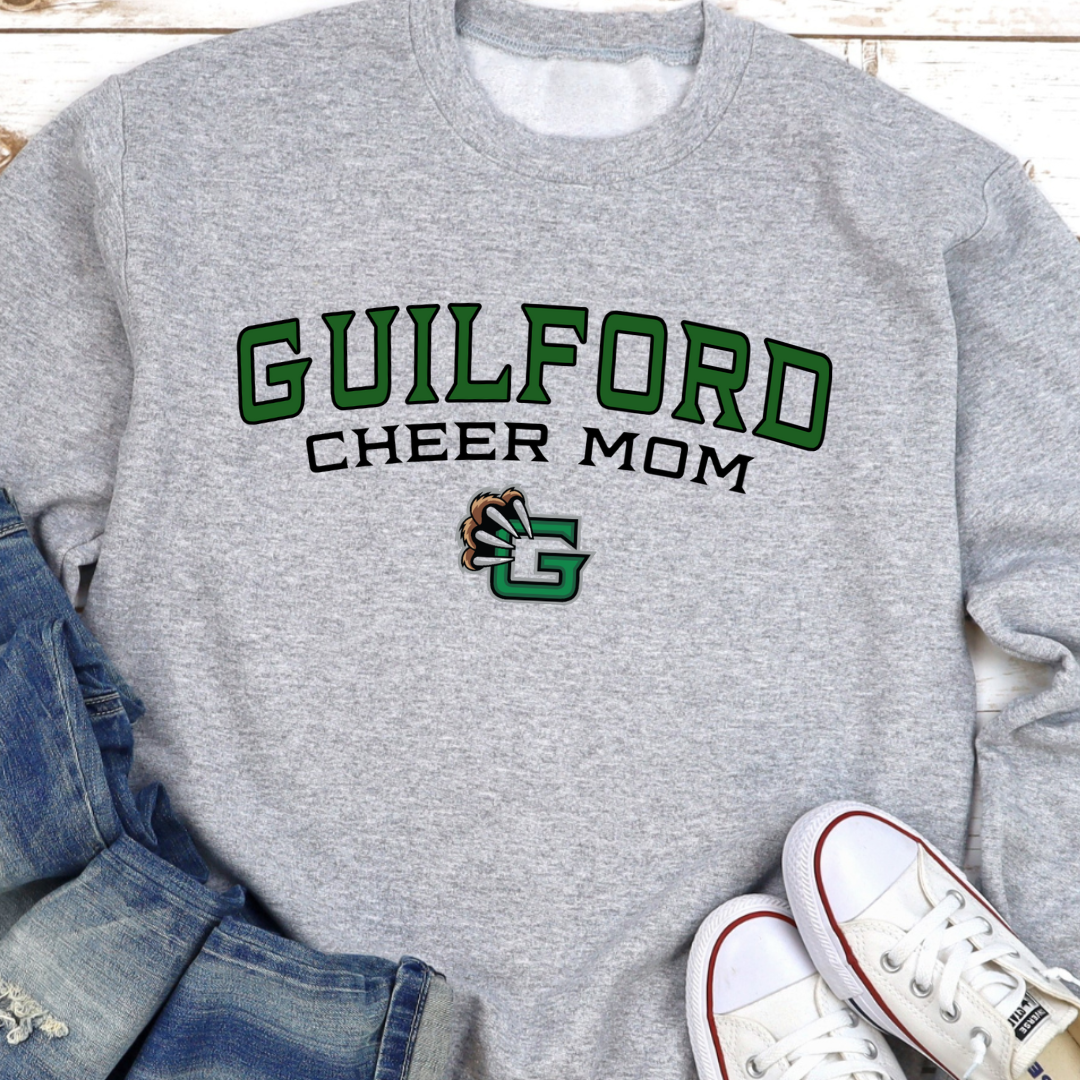 Guilford Cheer Mom Tradition Crewneck
