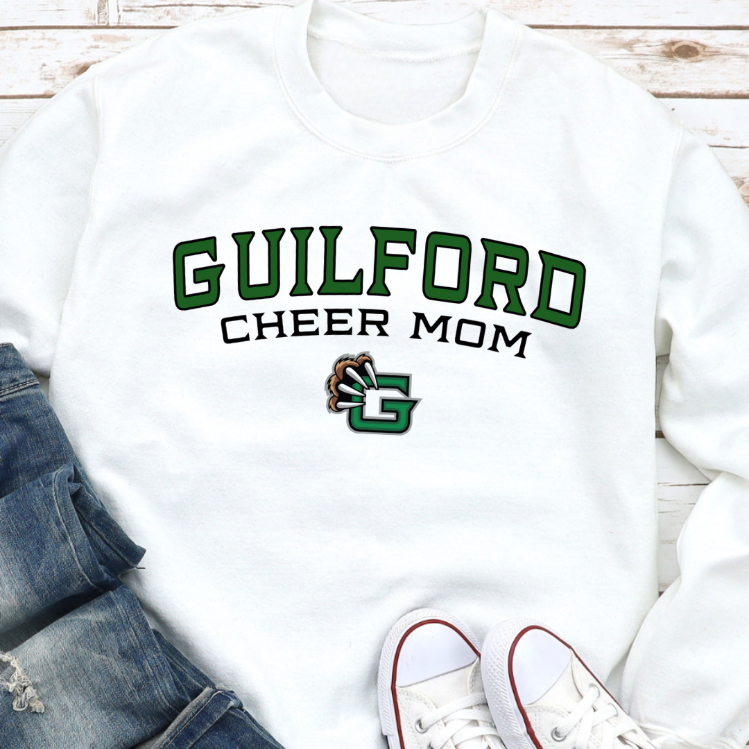 Guilford Cheer Mom Tradition Crewneck
