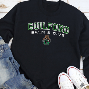 Guilford Swim & Dive Tradition w. Bear Crewneck