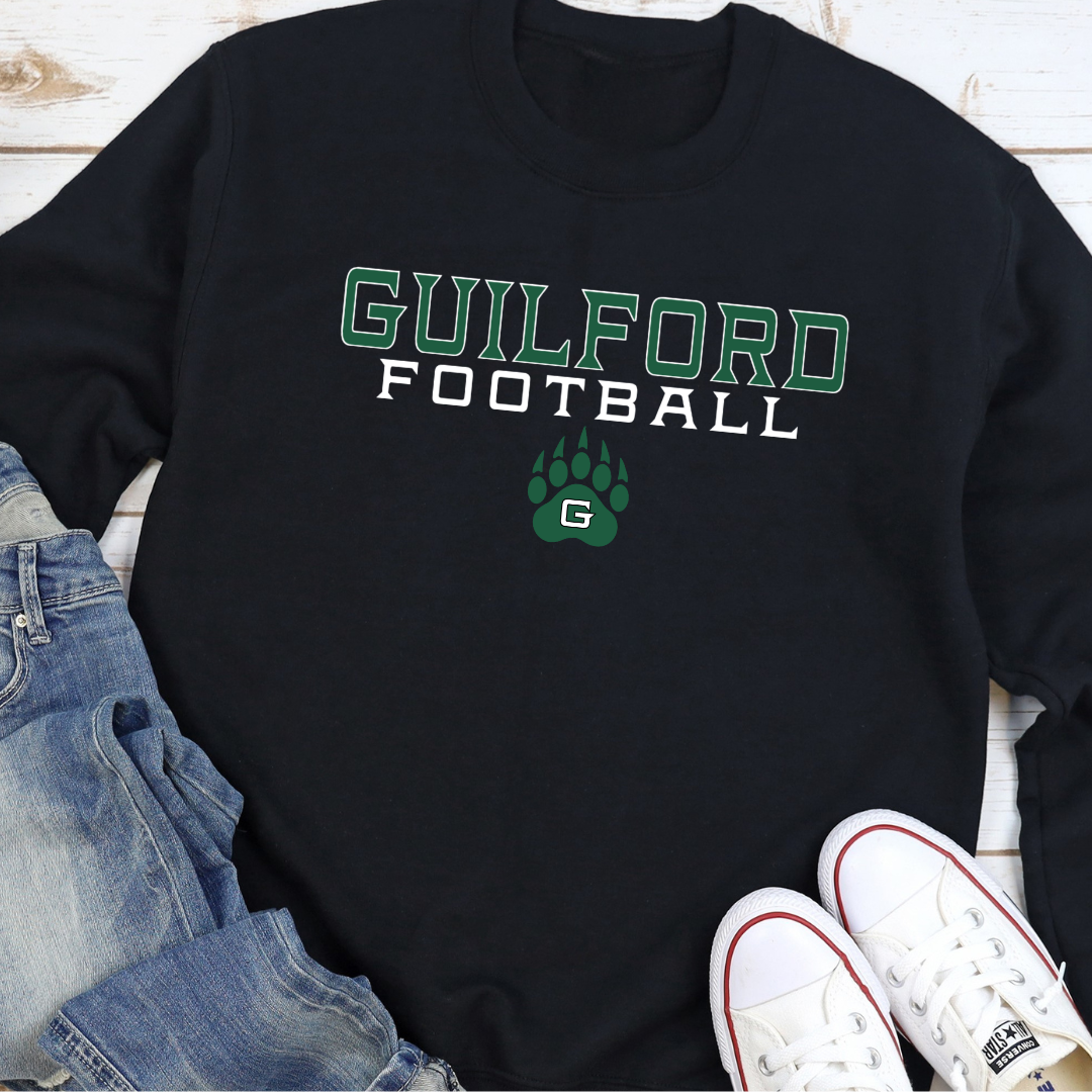 Guilford Football Rush Crewneck
