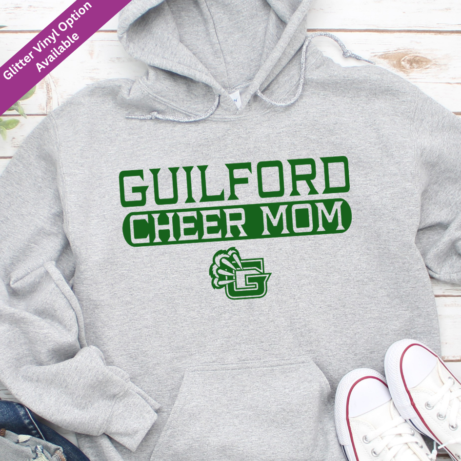 Guilford Cheer Mom Classic Hoodie