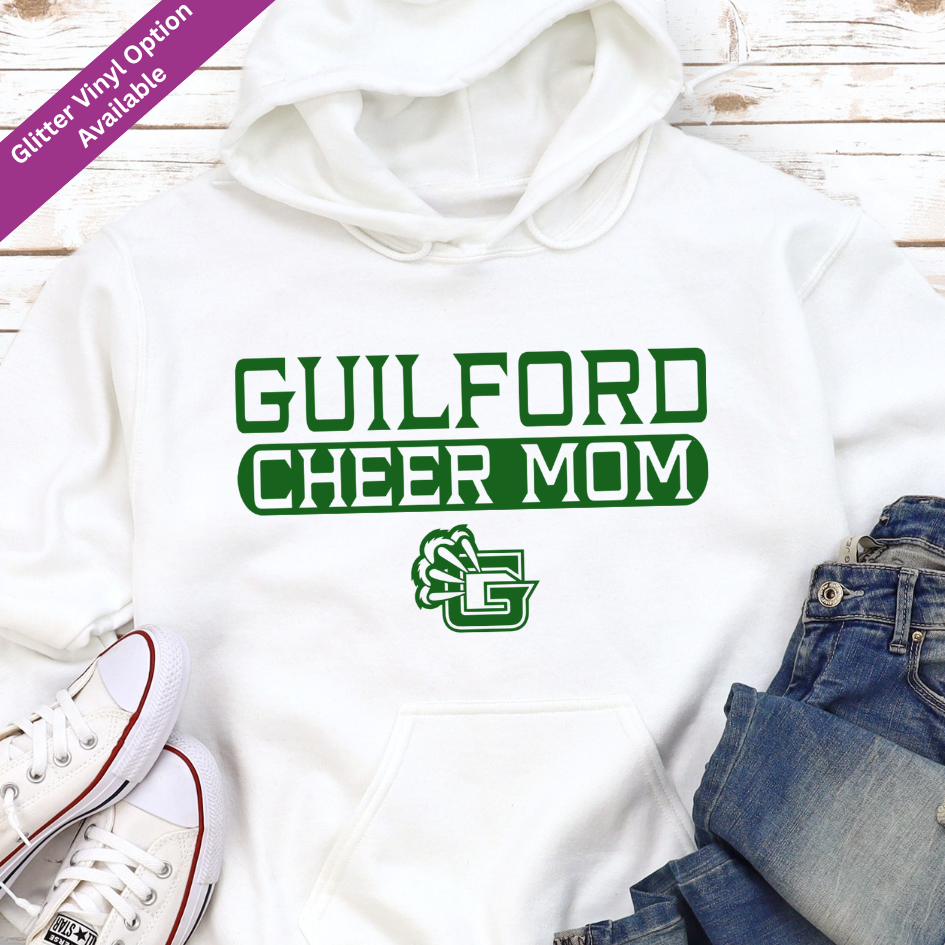 Guilford Cheer Mom Classic Hoodie