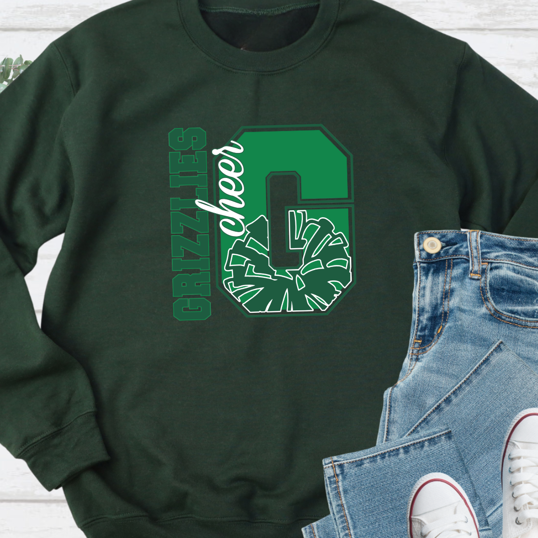 Guilford Cheerleading Spark Crewneck