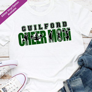 Guilford Cheer Mom Pride T-Shirt