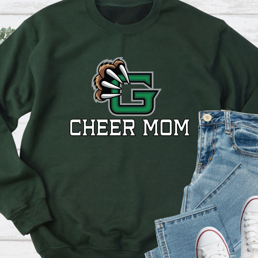 Guilford Cheer Mom Icon Crewneck