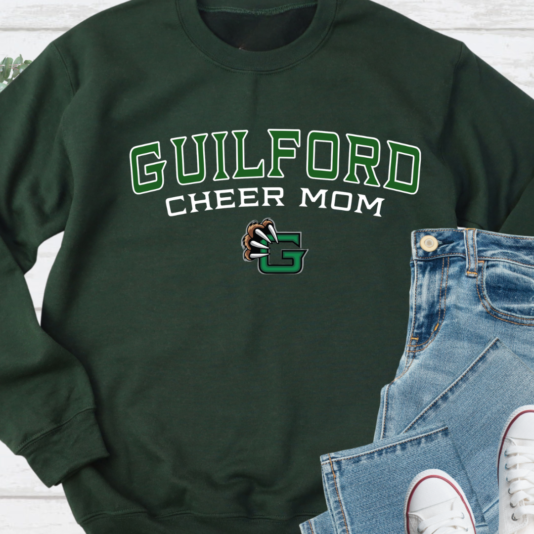 Guilford Cheer Mom Tradition Crewneck