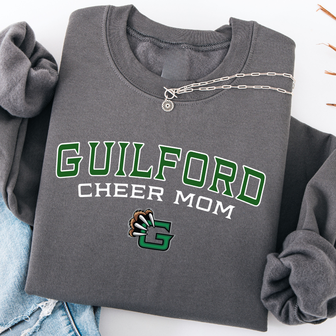Guilford Cheer Mom Tradition Crewneck