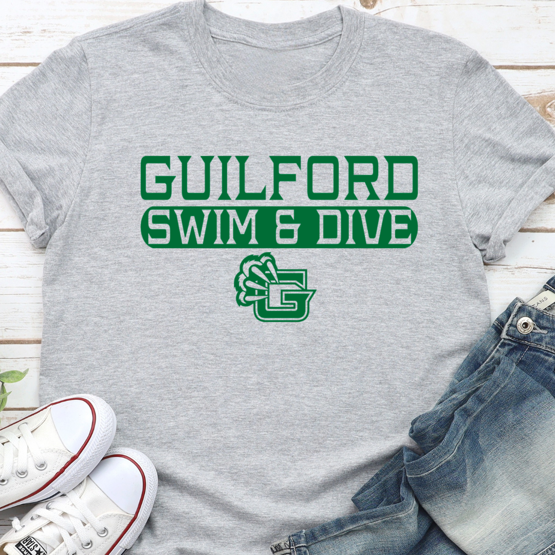 Guilford Swim & Dive Classic T-Shirt